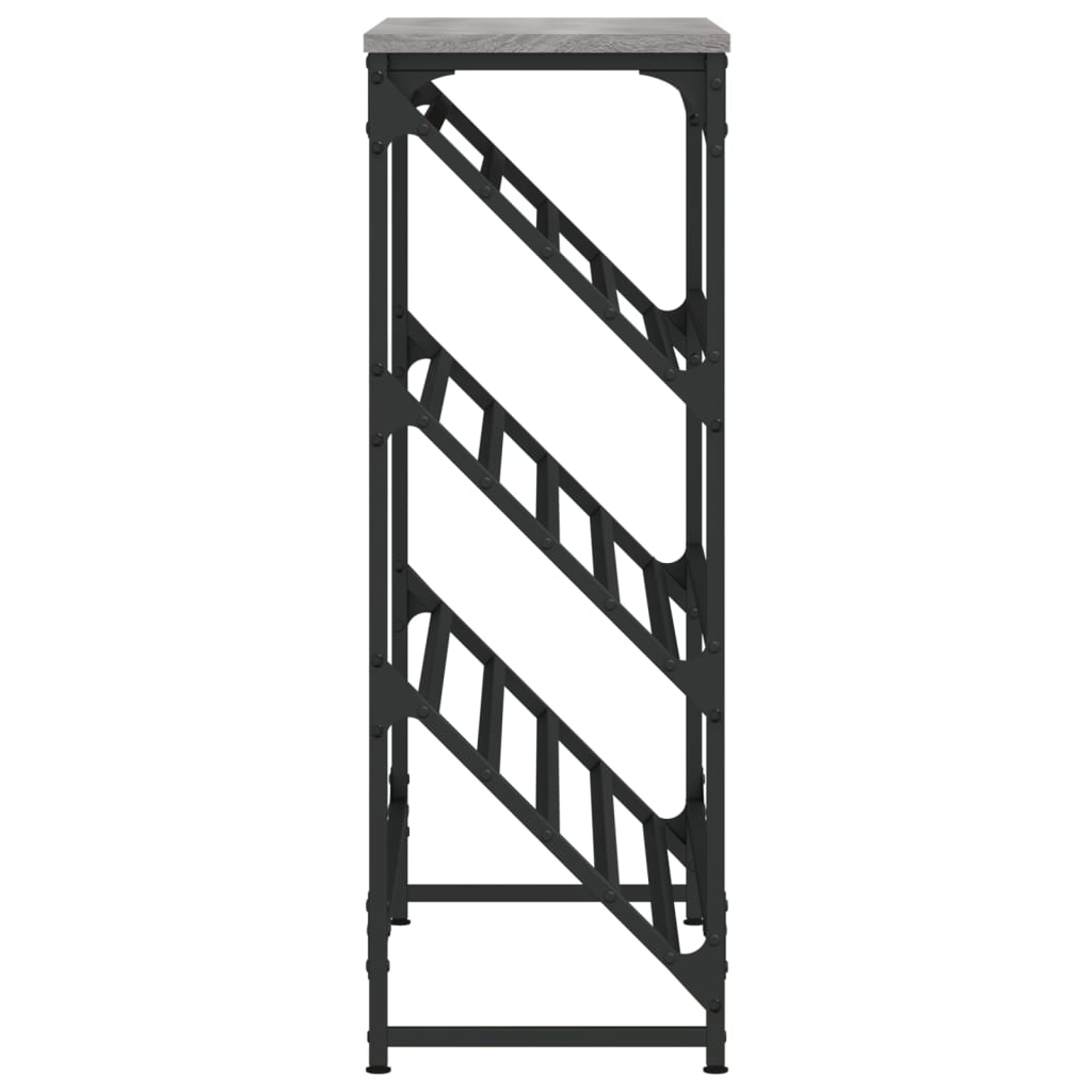 Scarpiera Grigio Sonoma 90x30x85 cm in Legno Multistrato - homemem39