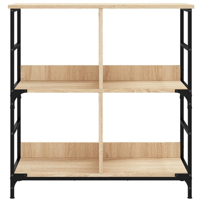 Libreria Rovere Sonoma 78,5x33x82 cm in Legno Multistrato