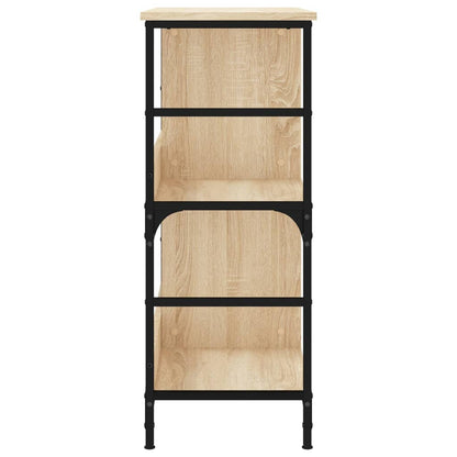 Libreria Rovere Sonoma 78,5x33x82 cm in Legno Multistrato