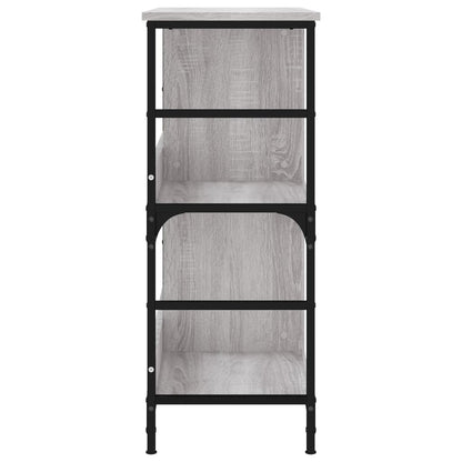 Libreria Grigio Sonoma 78,5x33x82 cm in Legno Multistrato | homemem39