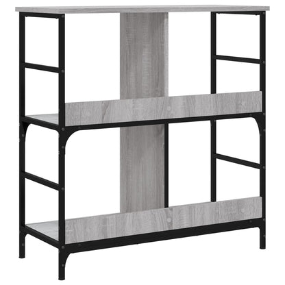 Libreria Grigio Sonoma 78,5x33x82 cm in Legno Multistrato | homemem39