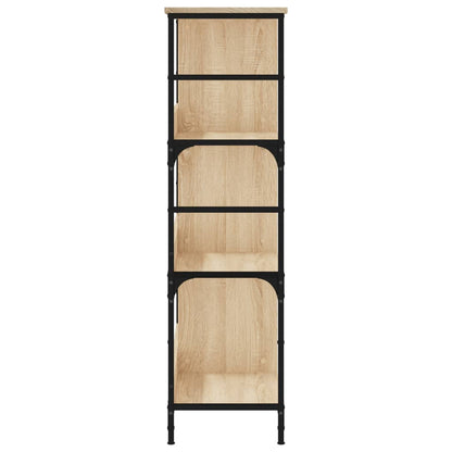 Libreria Rovere Sonoma 78,5x33x117,5 cm in Legno Multistrato | homemem39