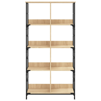 Libreria Rovere Sonoma 78,5x33x153 cm in Legno Multistrato