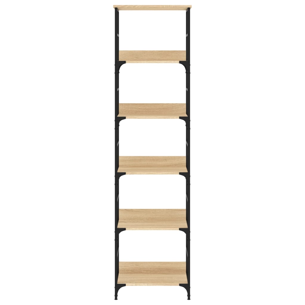 Libreria Rovere Sonoma 50x33x188,5 cm Legno ingegnerizzato