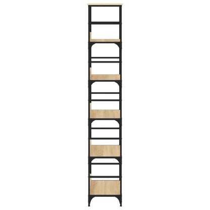 Libreria Rovere Sonoma 50x33x188,5 cm Legno ingegnerizzato