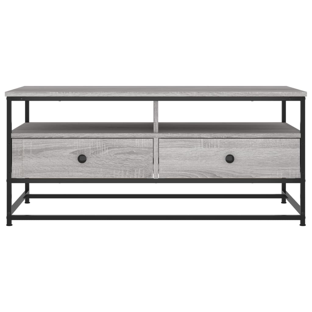 Tavolino da Salotto Grigio Sonoma 100x51x45cm Legno Multistrato | homemem39