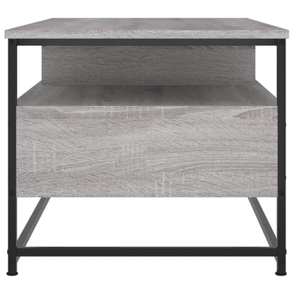 Tavolino da Salotto Grigio Sonoma 100x51x45cm Legno Multistrato | homemem39