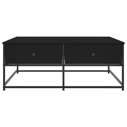 Tavolino da Salotto Nero 100x99x40 cm in Legno Multistrato | homemem39