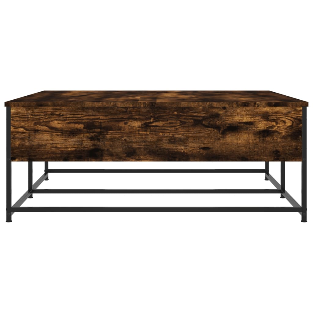 Tavolino da Salotto Rovere Fumo 100x99x40 cm Legno Multistrato | homemem39