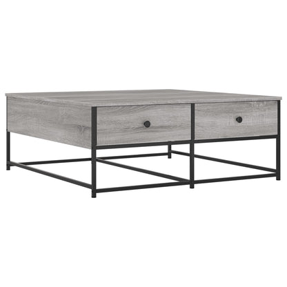 Tavolino da Salotto Grigio Sonoma 100x99x40cm Legno Multistrato | homemem39