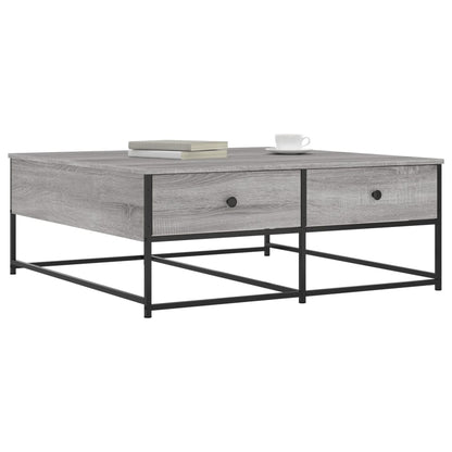 Tavolino da Salotto Grigio Sonoma 100x99x40cm Legno Multistrato | homemem39