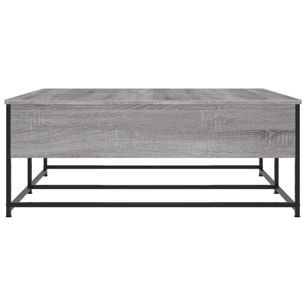 Tavolino da Salotto Grigio Sonoma 100x99x40cm Legno Multistrato | homemem39