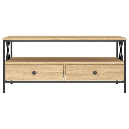 Tavolino da Salotto Rovere Sonoma 100x51x45cm Legno Multistrato | homemem39
