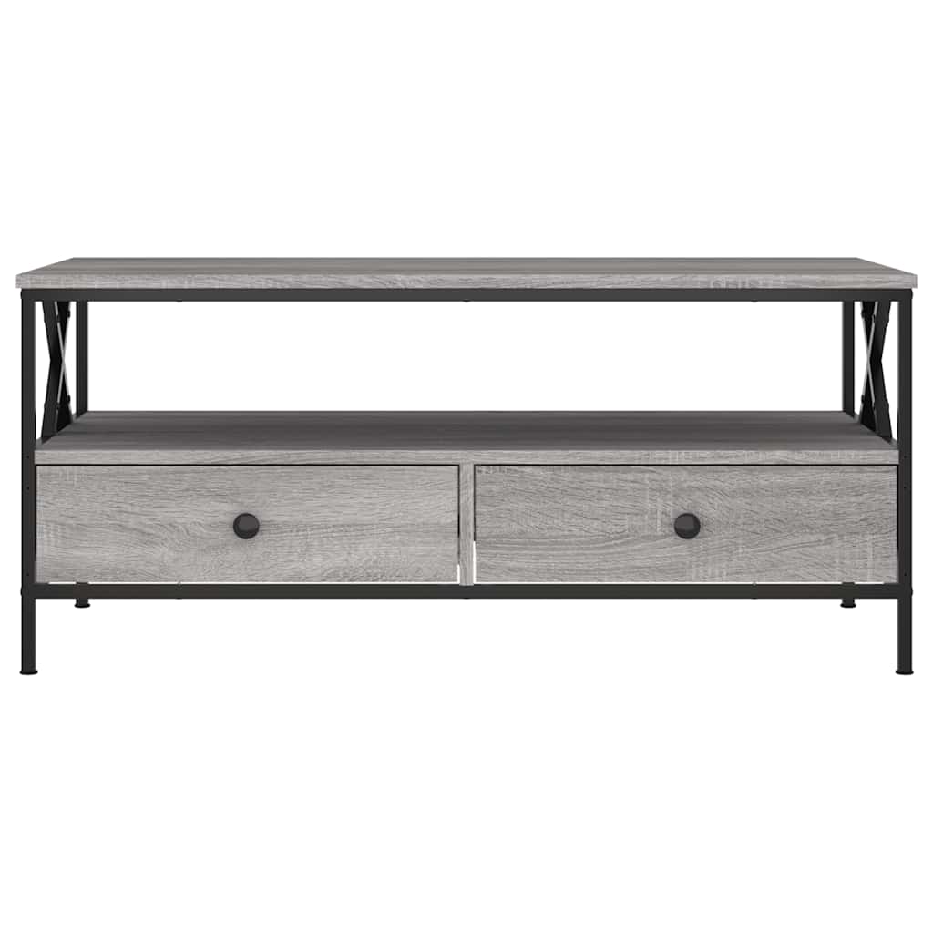 Tavolino da Salotto Grigio Sonoma 100x51x45cm Legno Multistrato | homemem39