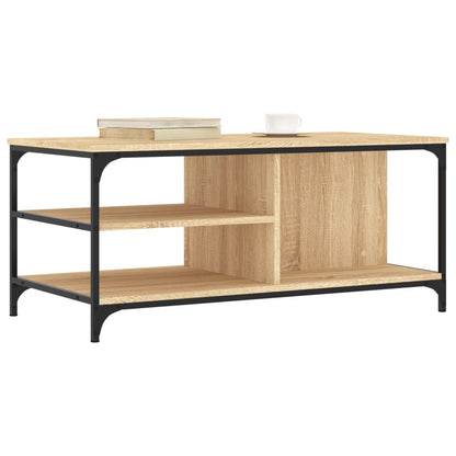 Tavolino da Salotto Rovere Sonoma 100x50x45cm Legno Multistrato | homemem39