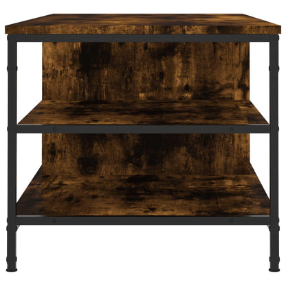 Tavolino da Salotto Rovere Fumo 100x50x45 cm Legno Multistrato | homemem39