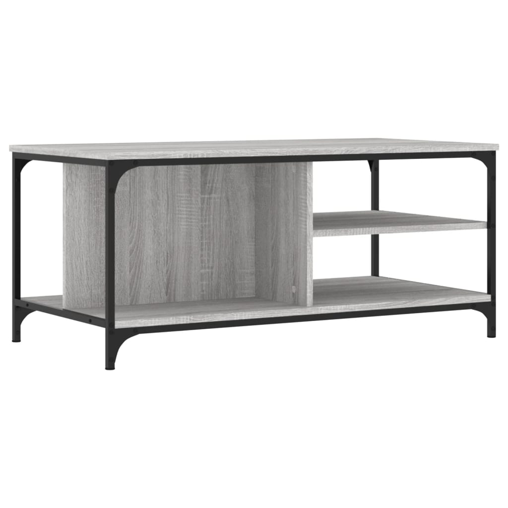 Tavolino da Salotto grigio sonoma 100x50x45cm Legno Multistrato | homemem39