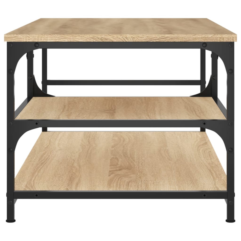 Tavolino da Salotto Rovere Sonoma 90x49x40 cm Legno Multistrato | homemem39