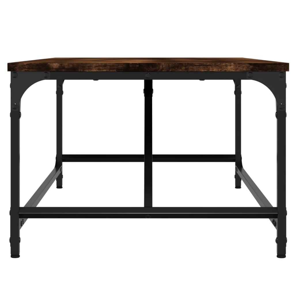 Tavolino da Salotto Rovere Fumo 100x50x35 cm Legno Multistrato | homemem39