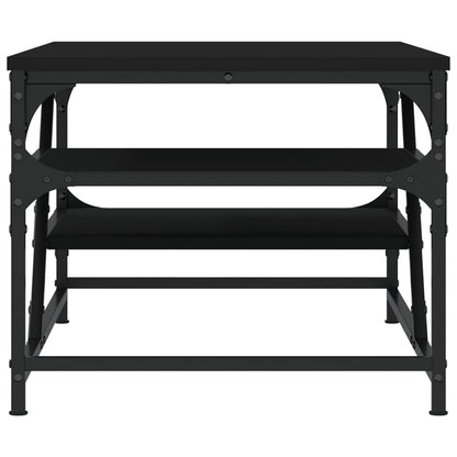 Tavolino da Salotto Nero 100x49x40 cm in Legno Multistrato | homemem39
