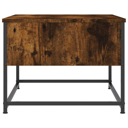 Tavolino da Salotto Rovere Fumo 100x51x40 cm Legno Multistrato | homemem39