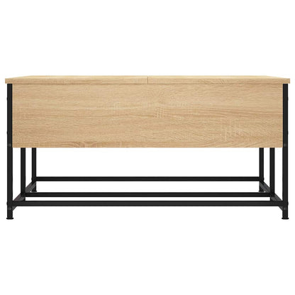 Tavolino da Salotto Rovere Sonoma 80x80x40 cm Legno Multistrato