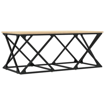 Tavolino da Salotto Rovere Sonoma 100x49x40cm Legno Multistrato | homemem39