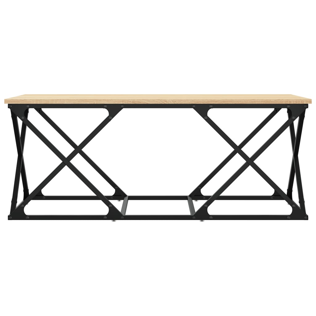 Tavolino da Salotto Rovere Sonoma 100x49x40cm Legno Multistrato