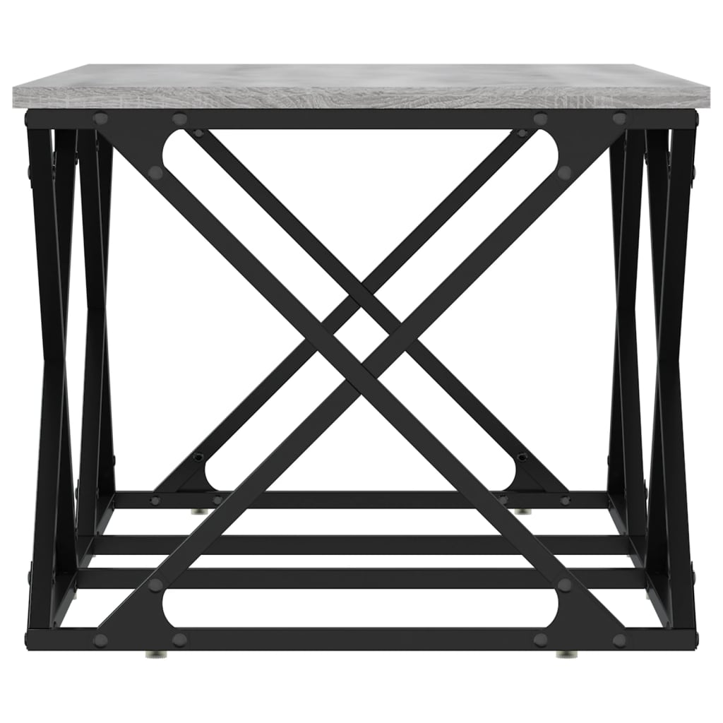 Tavolino da Salotto Grigio Sonoma 100x49x40cm Legno Multistrato | homemem39