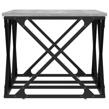 Tavolino da Salotto Grigio Sonoma 100x49x40cm Legno Multistrato | homemem39