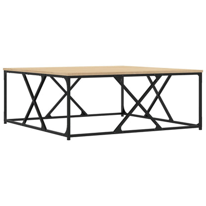 Tavolino Salotto Rovere Sonoma 100x100x40 cm Legno Multistrato | homemem39