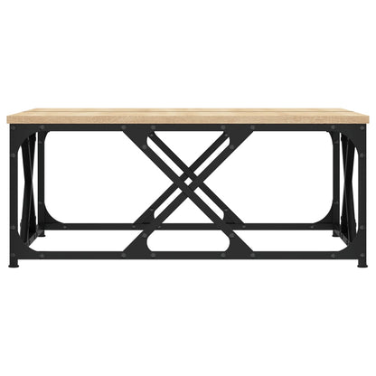 Tavolino da Salotto Rovere Sonoma 70x70x30 cm Legno Multistrato