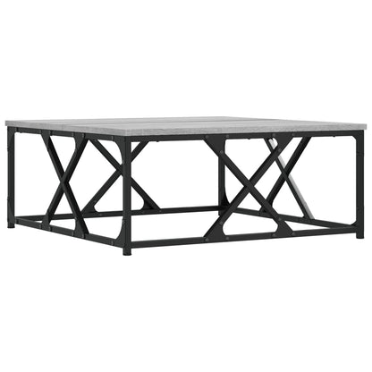 Tavolino da Salotto Grigio Sonoma 70x70x30 cm Legno Multistrato | homemem39