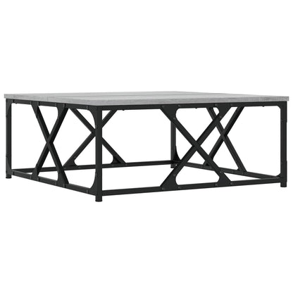 Tavolino da Salotto Grigio Sonoma 70x70x30 cm Legno Multistrato | homemem39