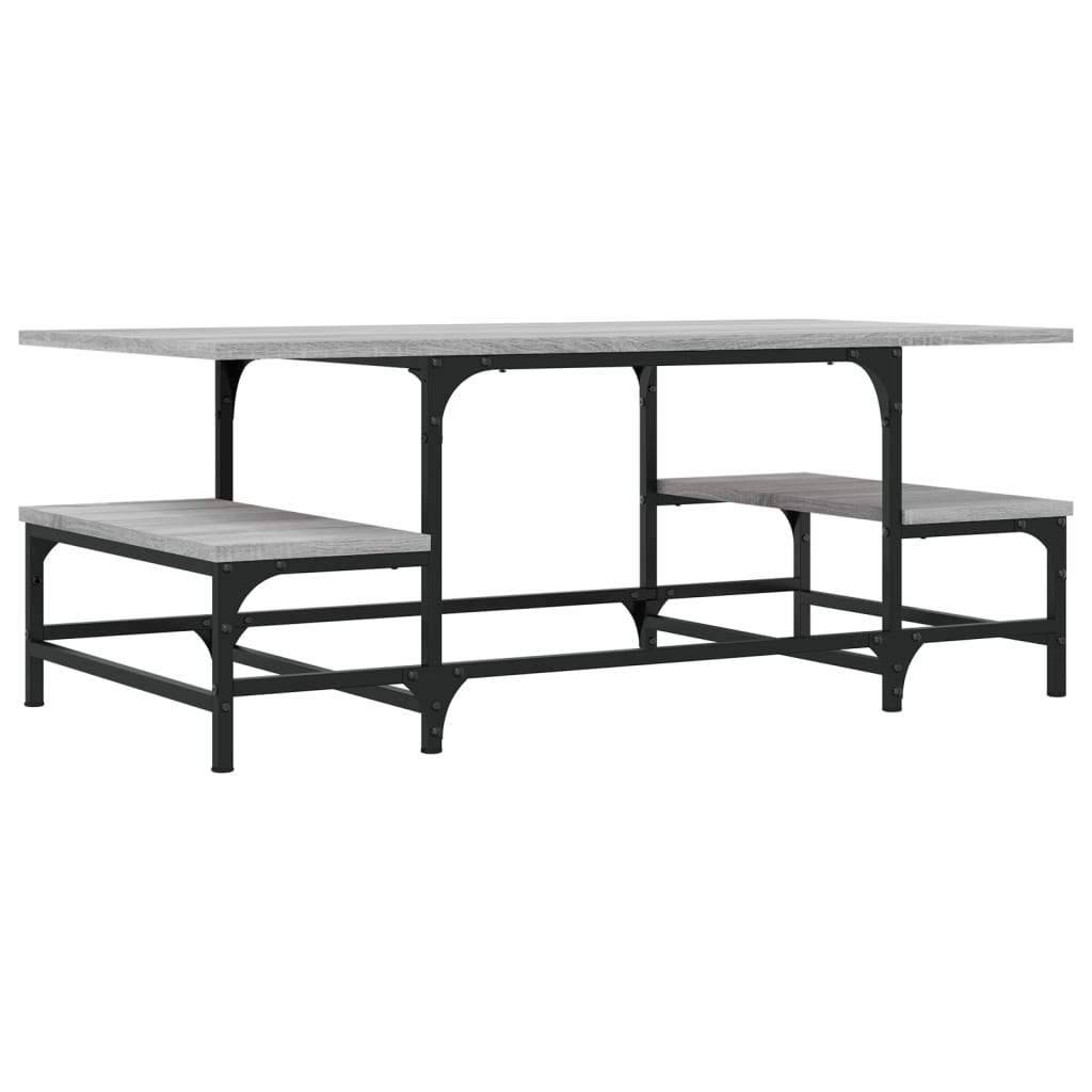 Tavolino Salotto Grigio Sonoma 100x50,5x40 cm Legno Multistrato | homemem39
