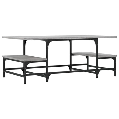 Tavolino Salotto Grigio Sonoma 100x50,5x40 cm Legno Multistrato | homemem39
