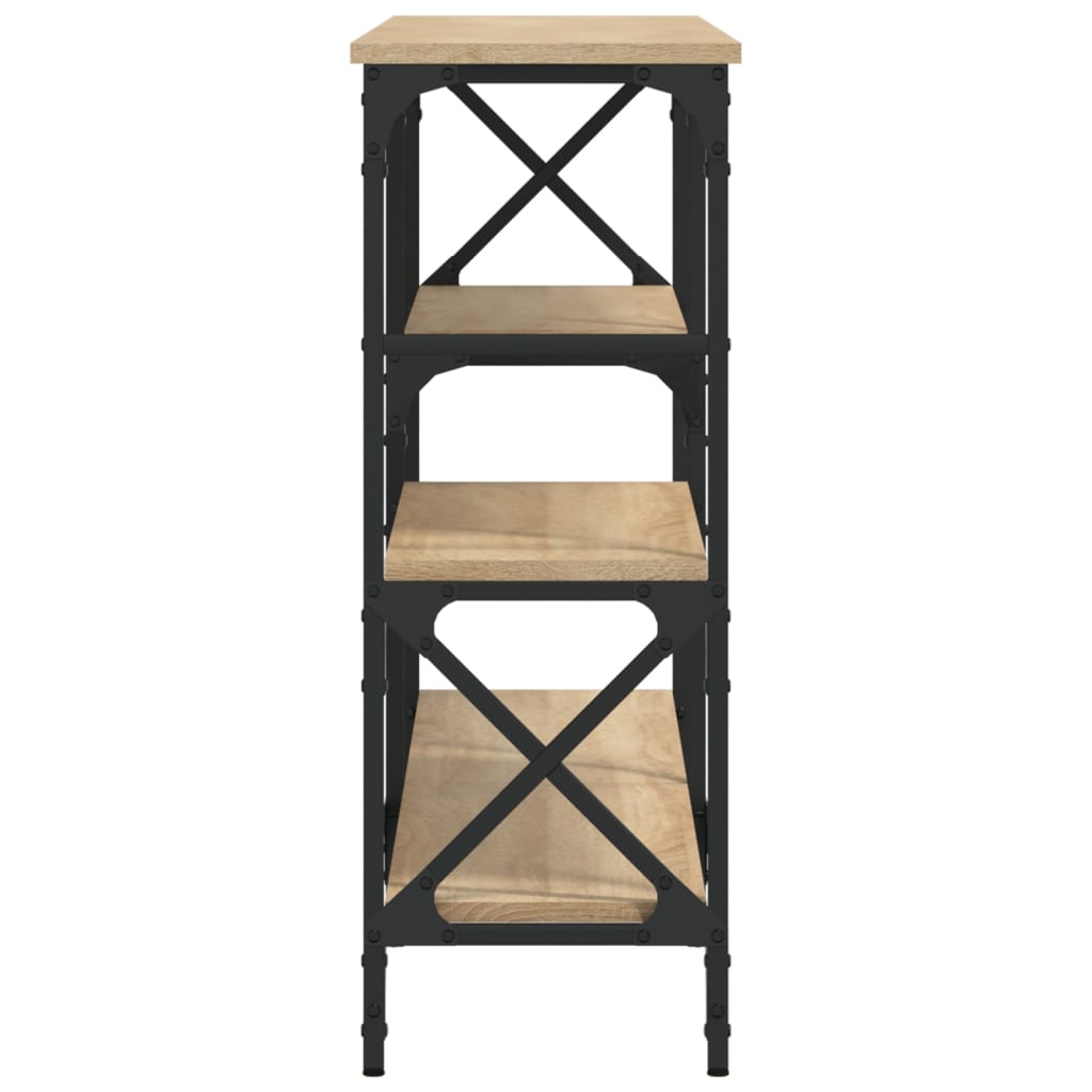 Tavolo Consolle Rovere Sonoma 150x29x76,5 cm Legno Multistrato - homemem39