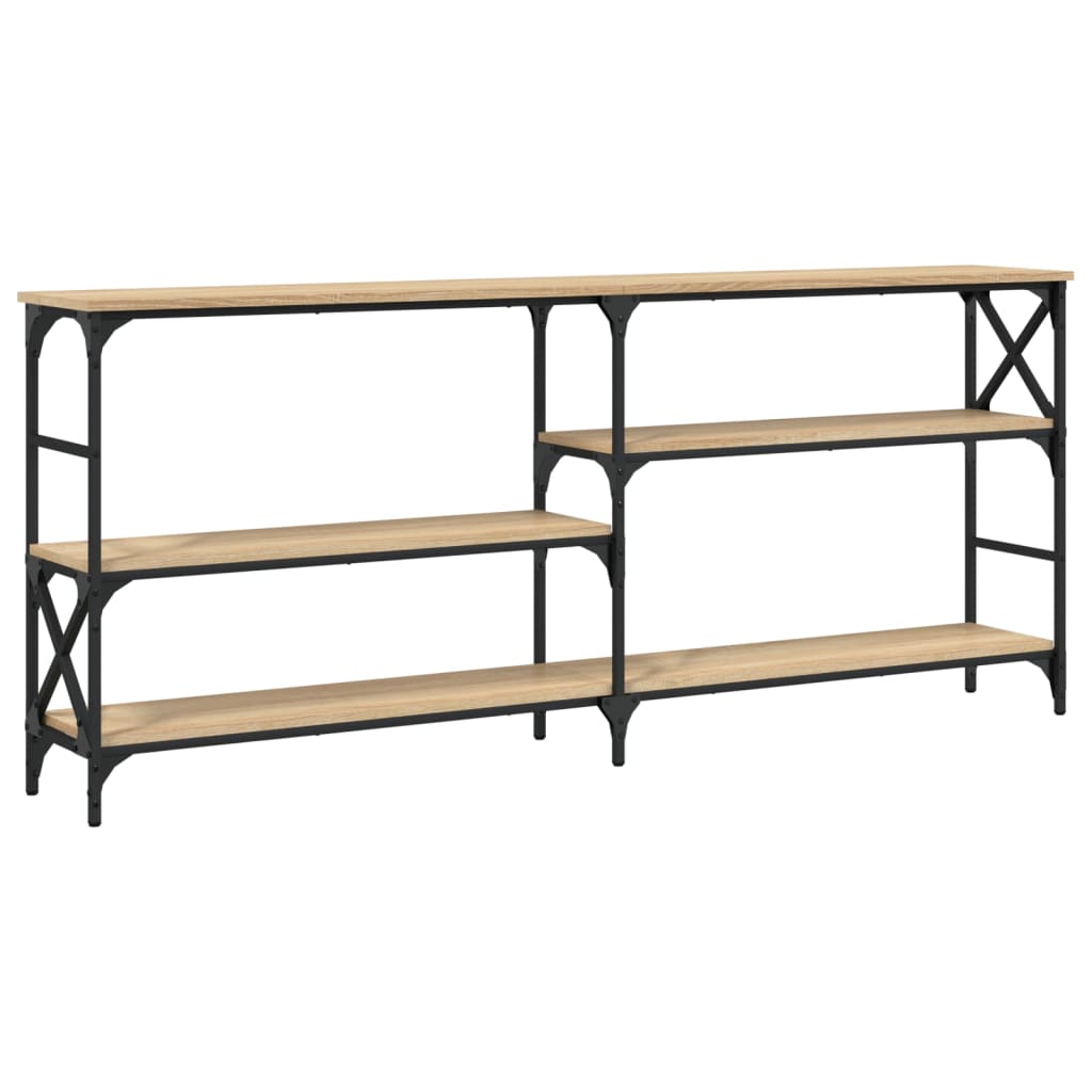 Tavolo Consolle Rovere Sonoma 180x29x76,5 cm Legno Multistrato | homemem39