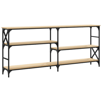 Tavolo Consolle Rovere Sonoma 180x29x76,5 cm Legno Multistrato | homemem39