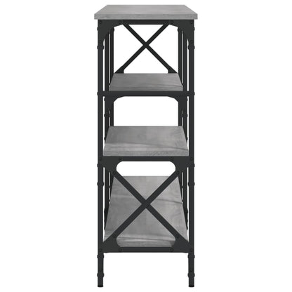 Tavolo Consolle Grigio Sonoma 180x29x76,5 cm Legno Multistrato - homemem39