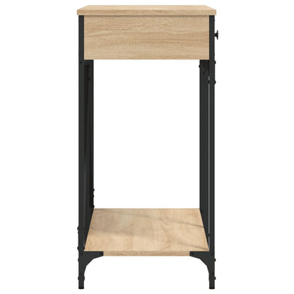 Tavolo Consolle Rovere Sonoma 100x39x78,5 cm Legno Multistrato | homemem39