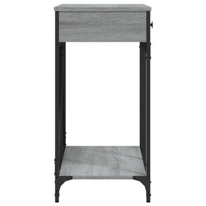 Tavolo Consolle Grigio Sonoma 100x39x78,5 cm Legno Multistrato - homemem39