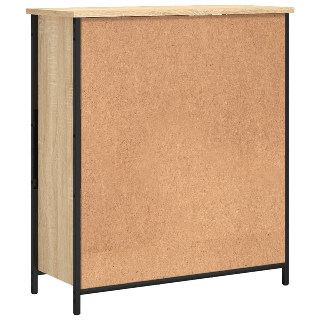 Credenza Rovere Sonoma 70x30x80 cm in Legno Multistrato - homemem39