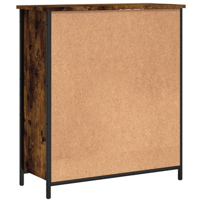 Credenza Rovere Fumo 70x30x80 cm in Legno Multistrato - homemem39