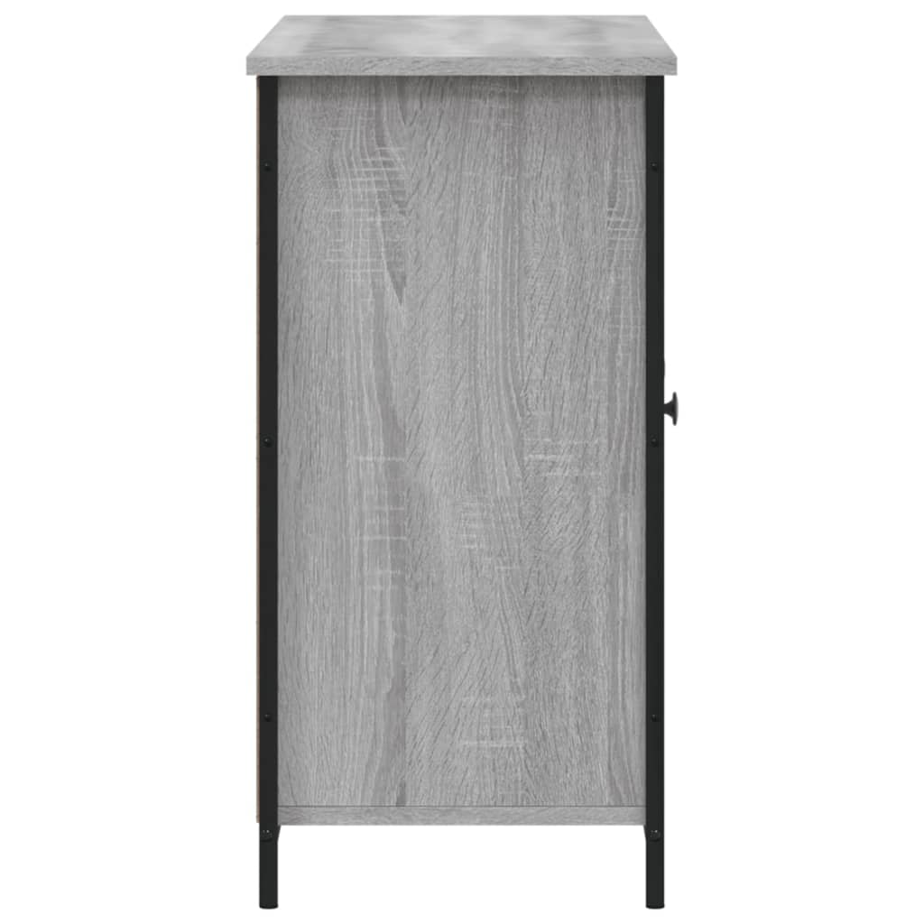 Credenza Grigio Sonoma 100x35x70 cm in Legno Multistrato - homemem39