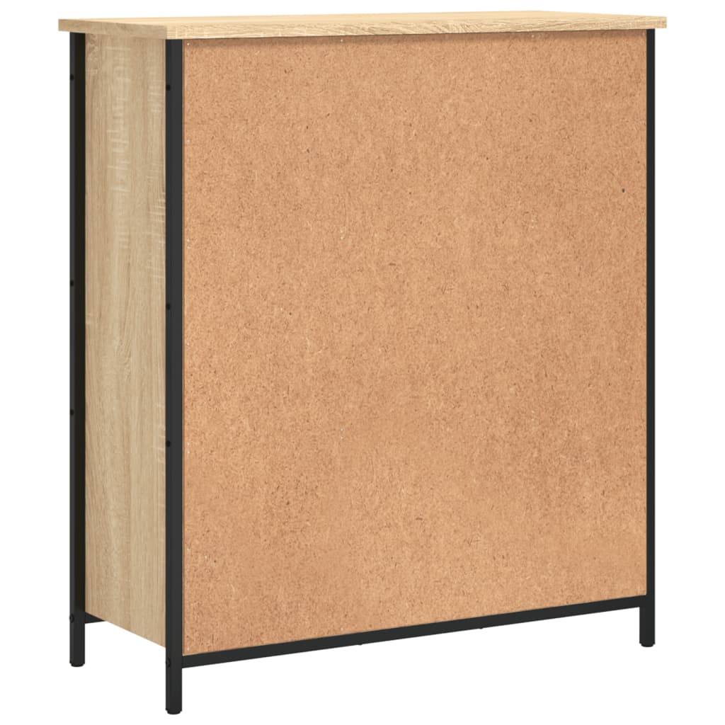 Credenza Rovere Sonoma 70x30x80 cm in Legno Multistrato - homemem39