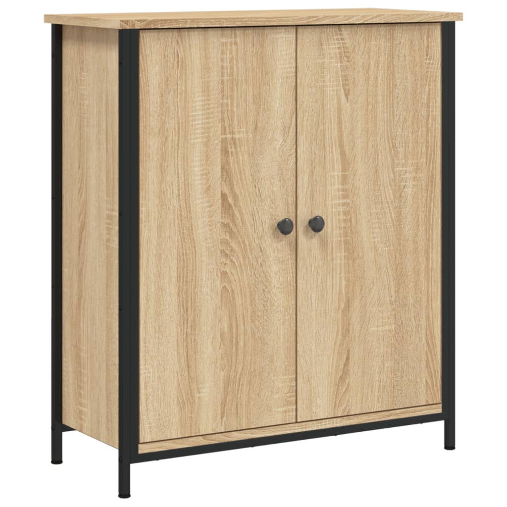 Credenza Rovere Sonoma 70x30x80 cm in Legno Multistrato - homemem39