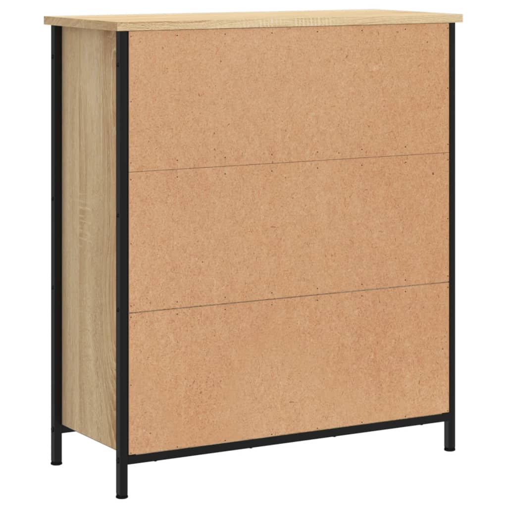 Credenza Rovere Sonoma 70x30x80 cm in Legno Multistrato - homemem39