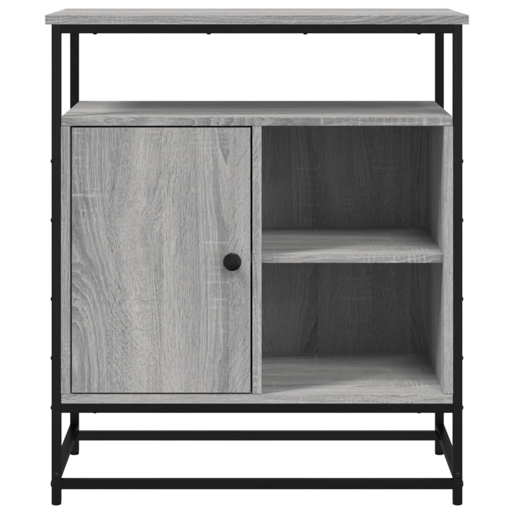 Credenza Grigio Sonoma 69x35x80 cm in Legno Multistrato - homemem39