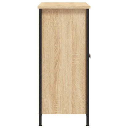 Credenza Rovere Sonoma 100x33x75 cm in Legno Multistrato